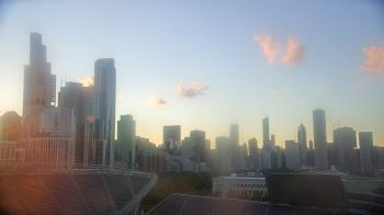 Weather camera view of Soldier Field.