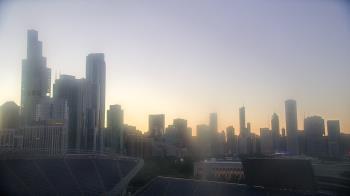 Weather camera view of Soldier Field.
