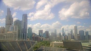 Weather camera view of Soldier Field.
