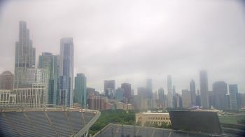 Weather camera view of Soldier Field.