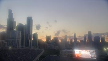 Weather camera view of Soldier Field.