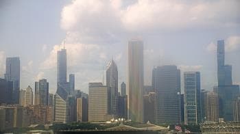 Weather camera view of Soldier Field.