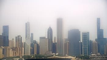 Weather camera view of Soldier Field.