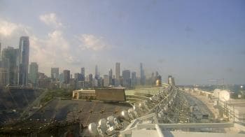 Weather camera view of Soldier Field.