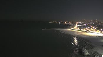 Weather camera view of Edgewater Beach.