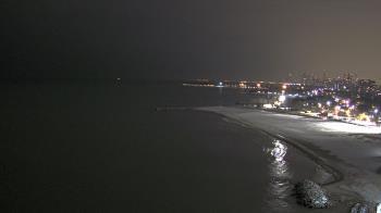 Weather camera view of Edgewater Beach.