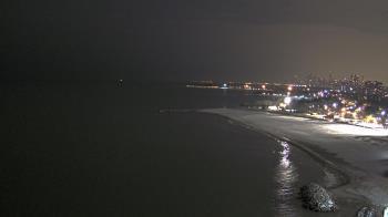 Weather camera view of Edgewater Beach.