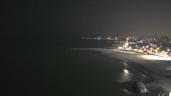 Weather camera view of Edgewater Beach.
