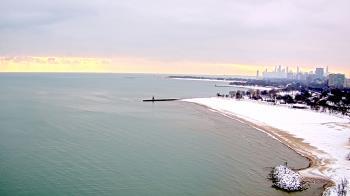 Weather camera view of Edgewater Beach.