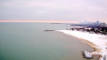Weather camera view of Edgewater Beach.