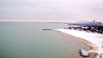Weather camera view of Edgewater Beach.