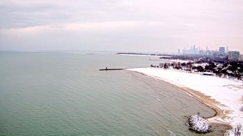 Weather camera view of Edgewater Beach.