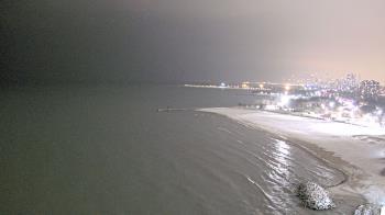 Weather camera view of Edgewater Beach.