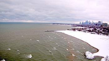 Weather camera view of Edgewater Beach.