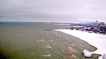Weather camera view of Edgewater Beach.