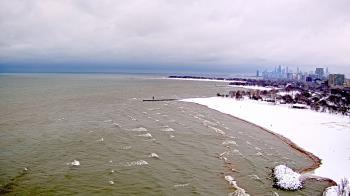 Weather camera view of Edgewater Beach.