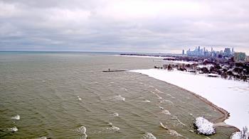 Weather camera view of Edgewater Beach.
