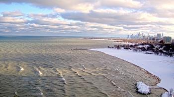 Weather camera view of Edgewater Beach.