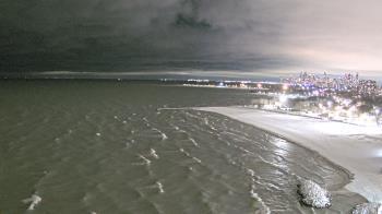 Weather camera view of Edgewater Beach.