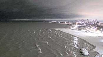 Weather camera view of Edgewater Beach.