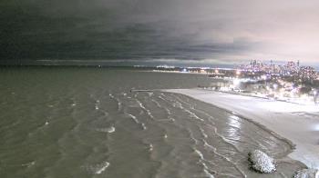 Weather camera view of Edgewater Beach.
