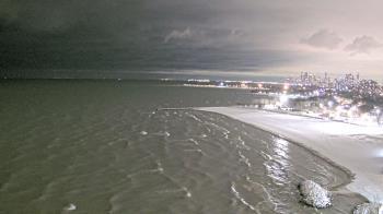 Weather camera view of Edgewater Beach.