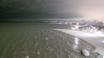 Weather camera view of Edgewater Beach.