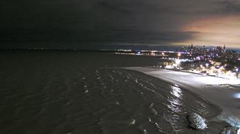 Weather camera view of Edgewater Beach.