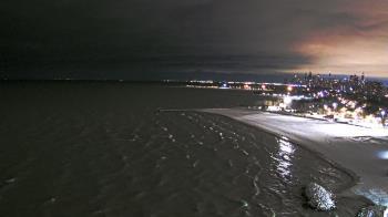 Weather camera view of Edgewater Beach.