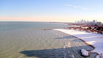 Weather camera view of Edgewater Beach.