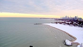 Weather camera view of Edgewater Beach.
