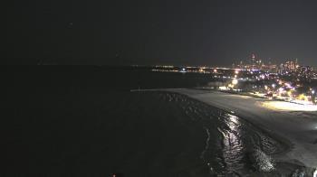 Weather camera view of Edgewater Beach.