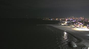 Weather camera view of Edgewater Beach.