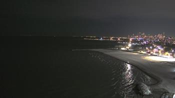 Weather camera view of Edgewater Beach.
