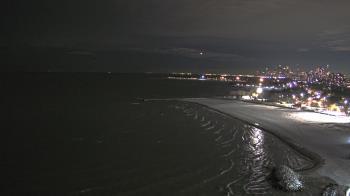 Weather camera view of Edgewater Beach.