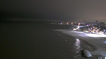 Weather camera view of Edgewater Beach.