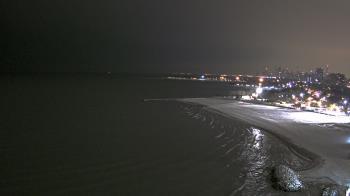 Weather camera view of Edgewater Beach.