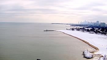 Weather camera view of Edgewater Beach.