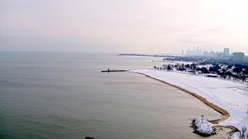 Weather camera view of Edgewater Beach.