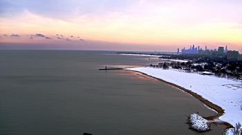 Weather camera view of Edgewater Beach.