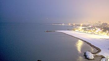 Weather camera view of Edgewater Beach.