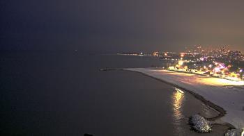 Weather camera view of Edgewater Beach.