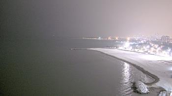 Weather camera view of Edgewater Beach.