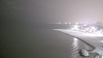 Weather camera view of Edgewater Beach.
