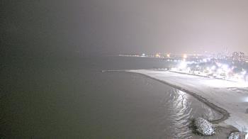 Weather camera view of Edgewater Beach.