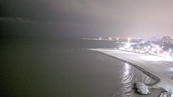 Weather camera view of Edgewater Beach.