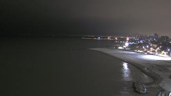 Weather camera view of Edgewater Beach.