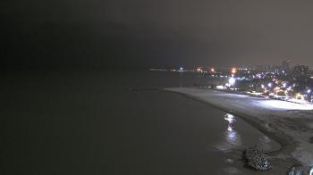 Weather camera view of Edgewater Beach.