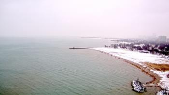 Weather camera view of Edgewater Beach.