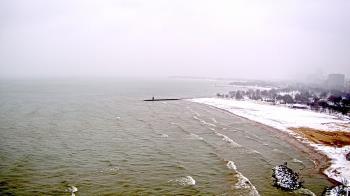 Weather camera view of Edgewater Beach.